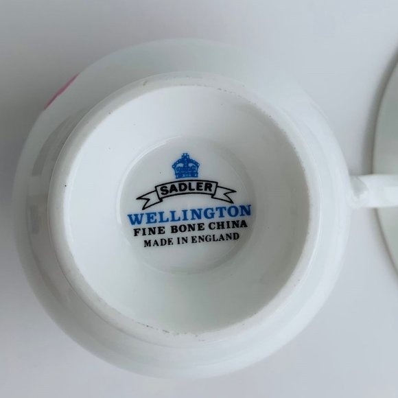 Vintage Sadler Fine Bone China Teacup and Saucer - Picture 7 of 9